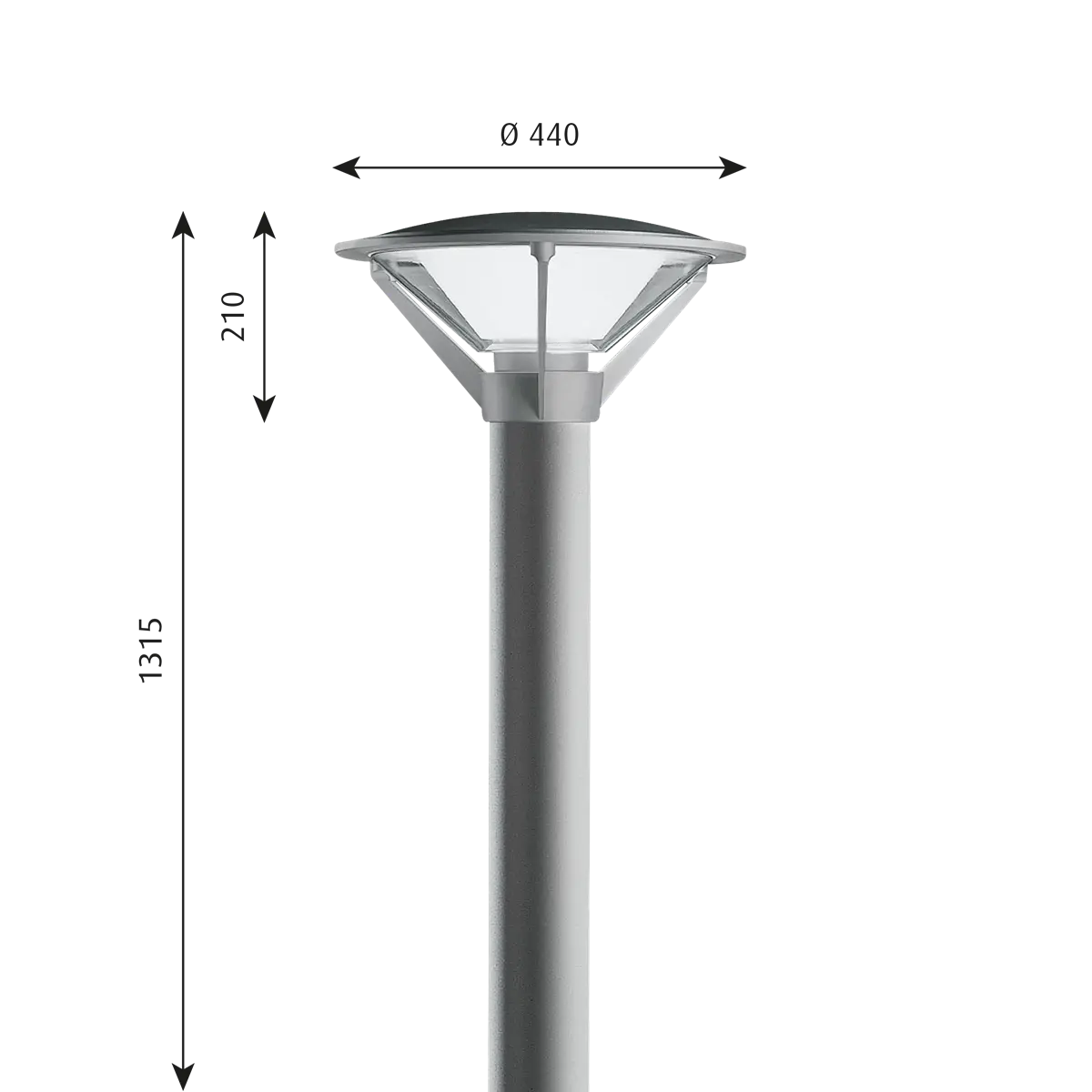 Louis Poulsen: Kipp Bollard